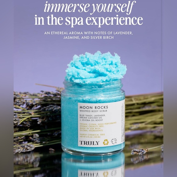 ✨NEW✨ NEVER USED! Truly Moon Rocks whipped body scrub - Picture 2 of 7